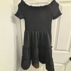 Art Class Black Casual Dress with Effortless Style